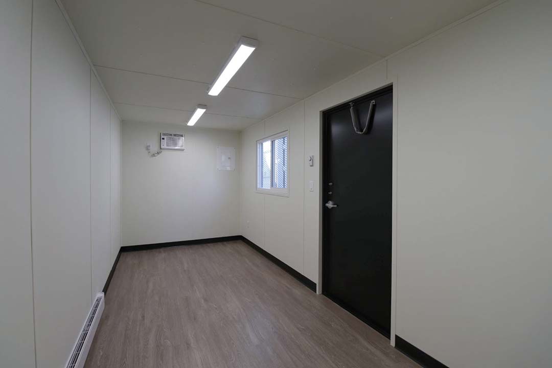 20’ Office CUBE – Vinyl Drywall Finished - Charlie Container Crew Pty Ltd