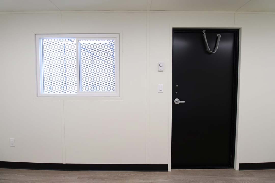 20’ Office CUBE – Vinyl Drywall Finished - Charlie Container Crew Pty Ltd