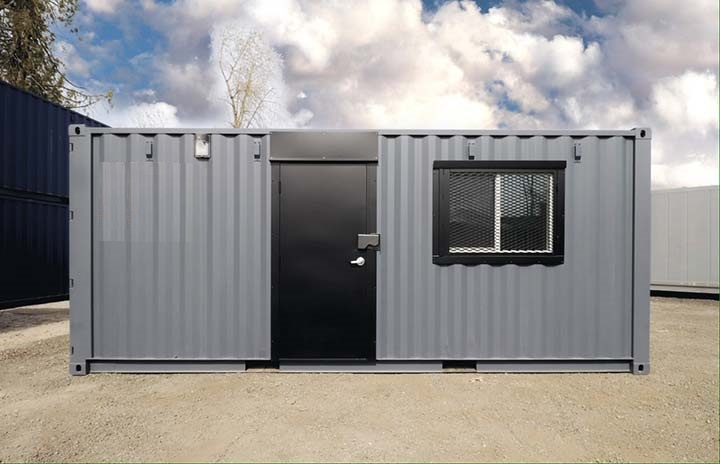 20’ Office CUBE – Vinyl Drywall Finished - Charlie Container Crew Pty Ltd