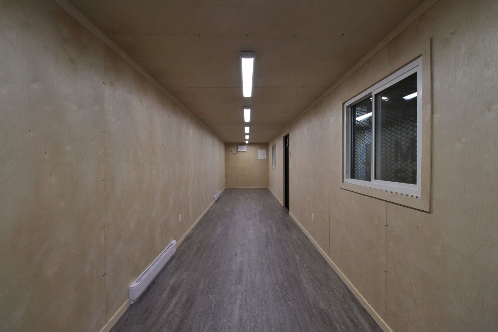 40’ Office CUBE – Wood Finished - Charlie Container Crew Pty Ltd