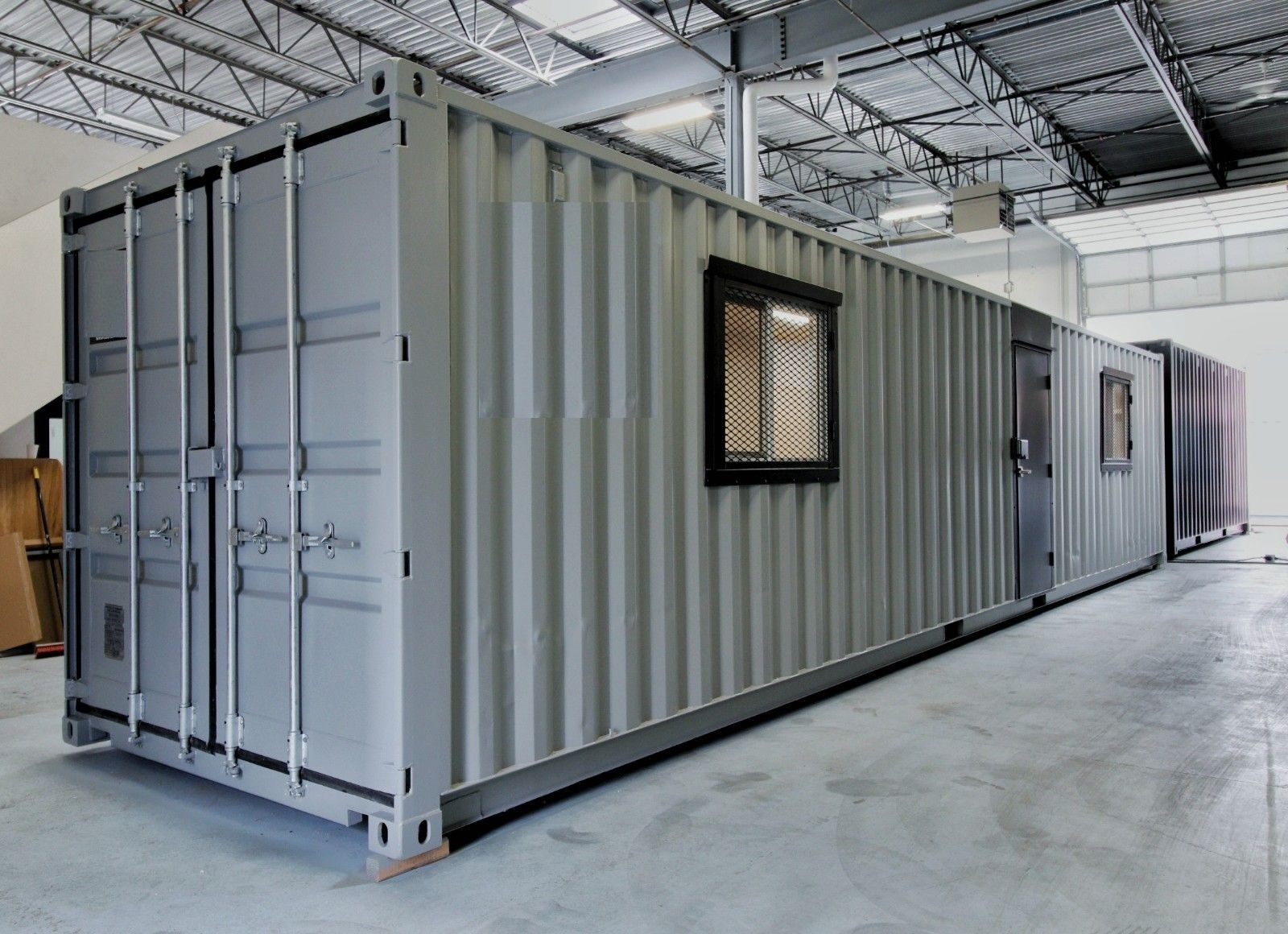 40’ Office CUBE – Wood Finished - Charlie Container Crew Pty Ltd