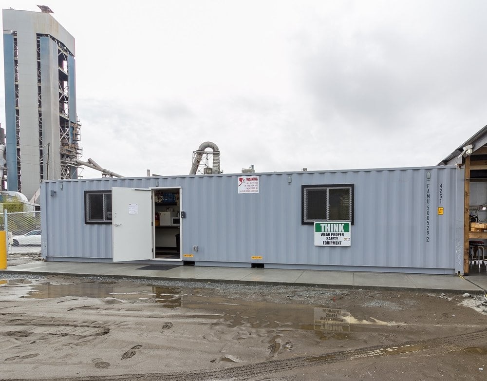 40’HC Office CUBE – Vinyl Drywall Finished - Charlie Container Crew Pty Ltd