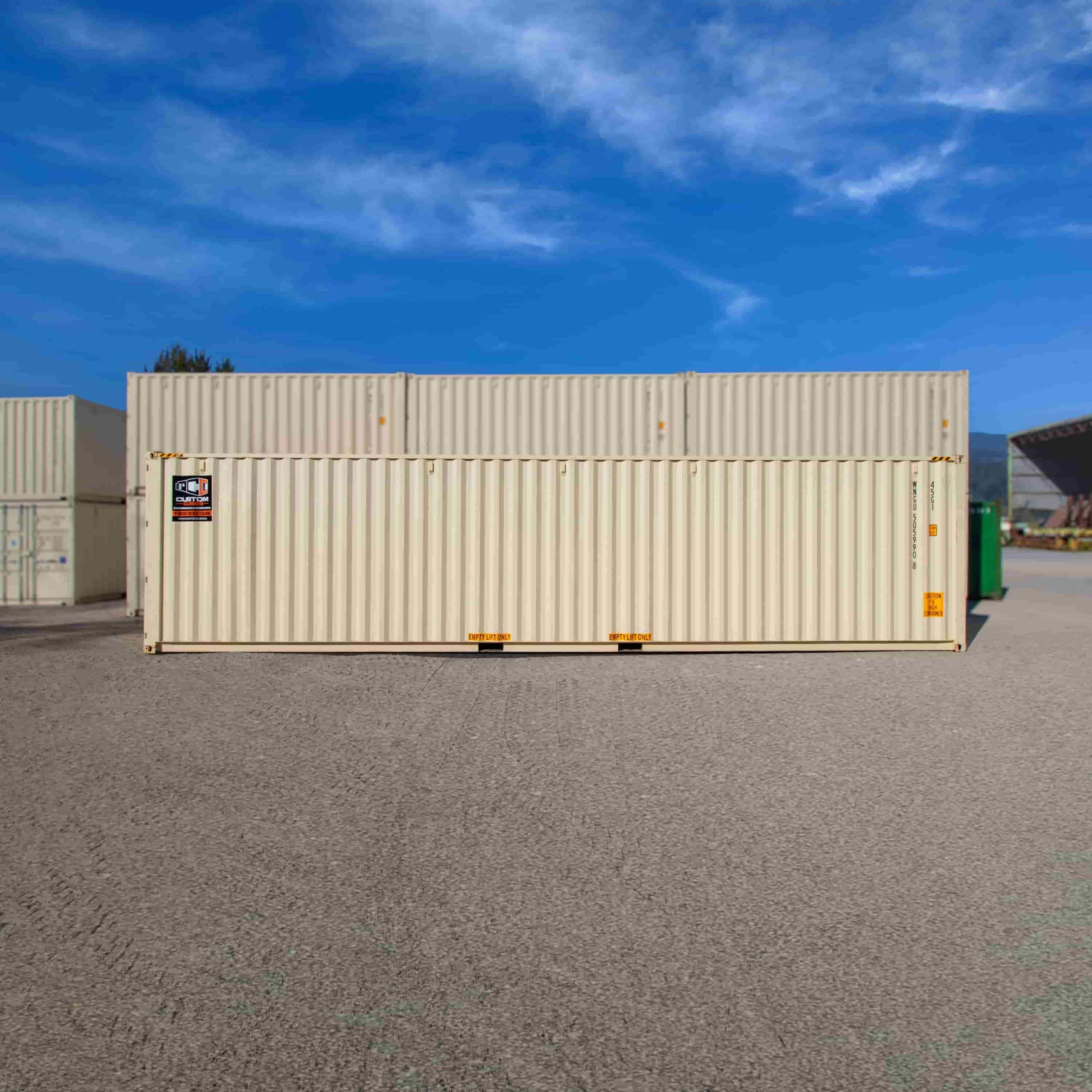 40’HC New (1-trip) Shipping Container - Charlie Container Crew Pty Ltd