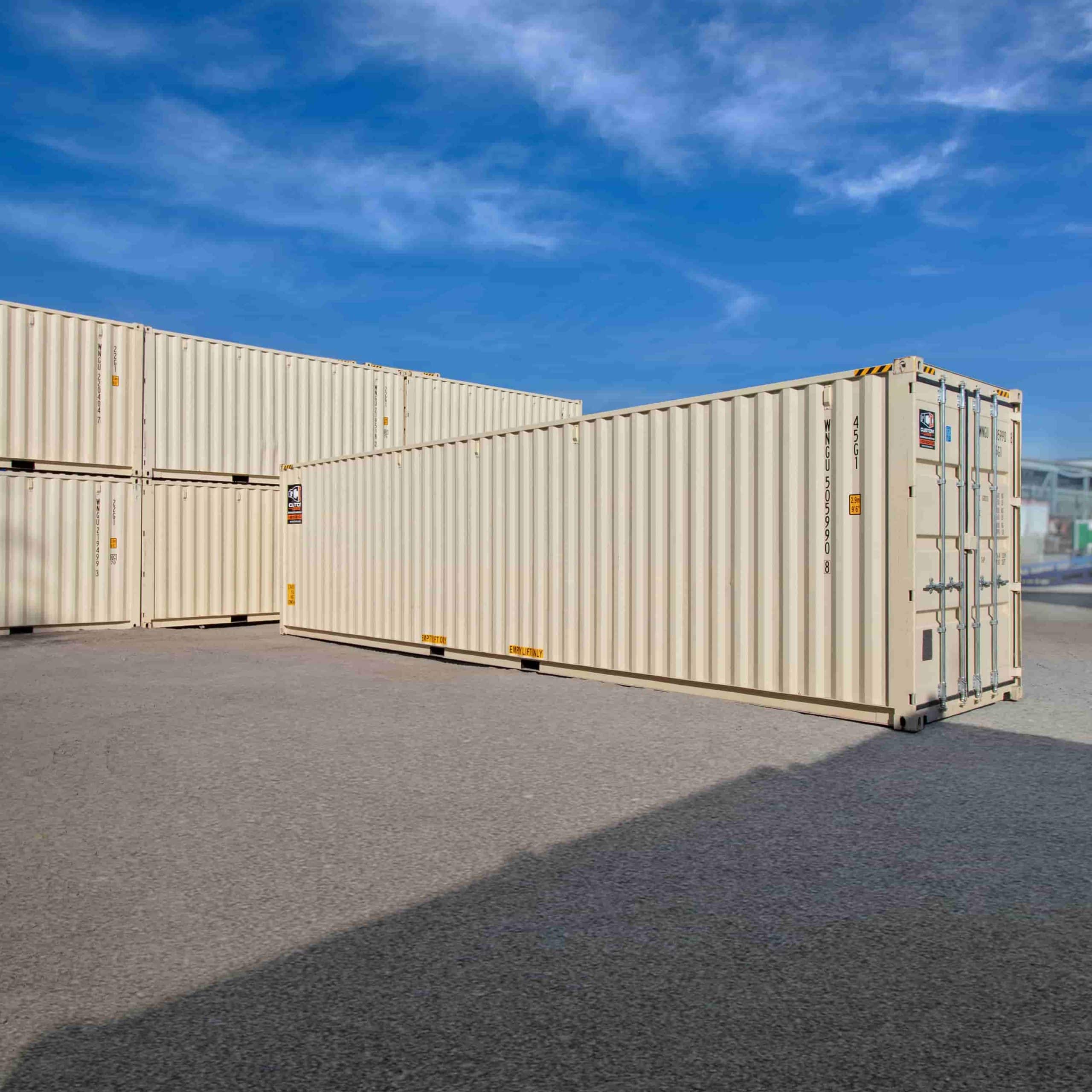 40’HC New (1-trip) Shipping Container - Charlie Container Crew Pty Ltd