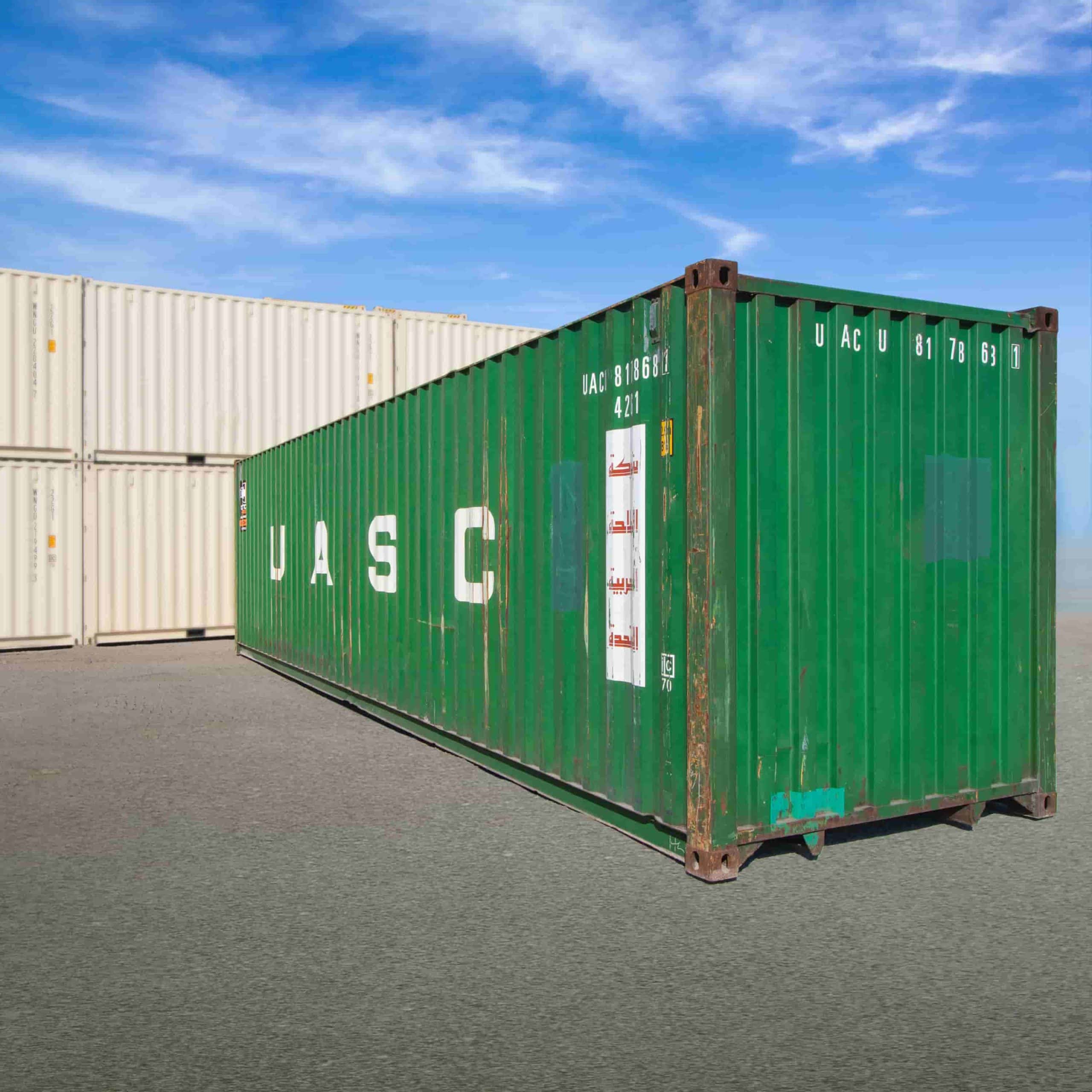 40′ Used Shipping Container - Charlie Container Crew Pty Ltd