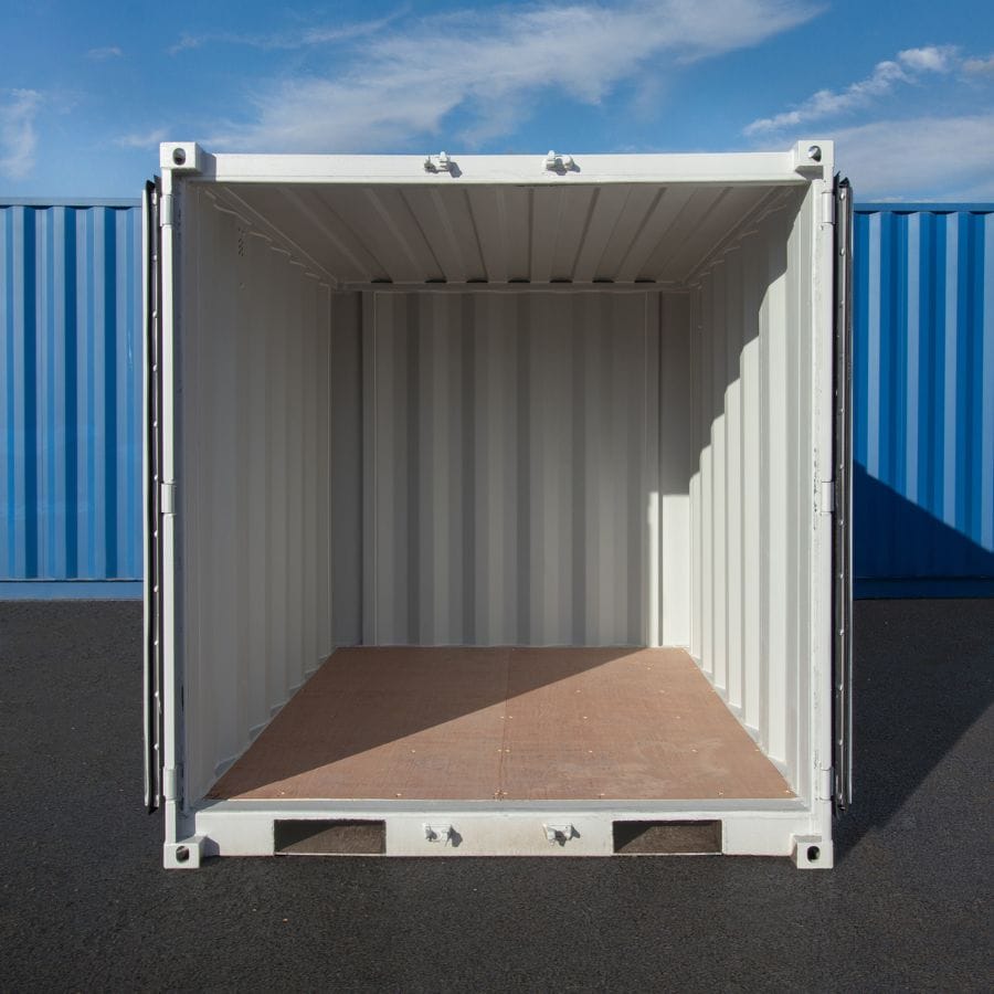 7′ “MINI CUBE” New Shipping Container - Charlie Container Crew Pty Ltd
