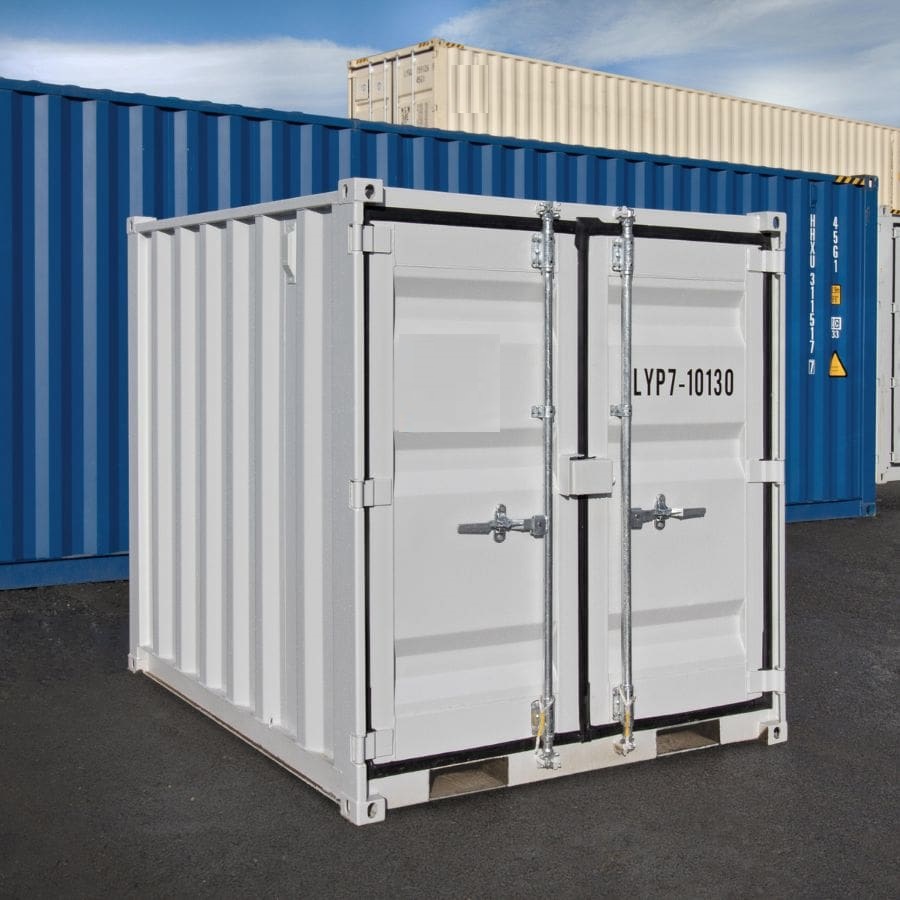 7′ “MINI CUBE” New Shipping Container - Charlie Container Crew Pty Ltd