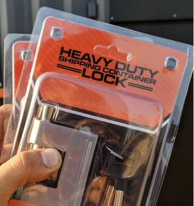 Charlie Container Crew Pty Ltd | HEAVY DUTY Shipping Container Lock - Charlie Container Crew Pty Ltd