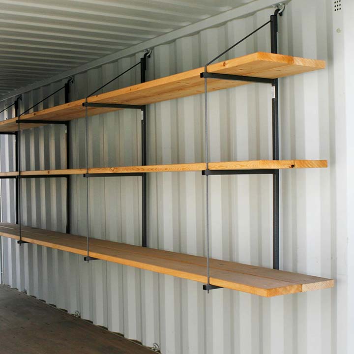 INSTA Shelving Brackets - Charlie Container Crew Pty Ltd