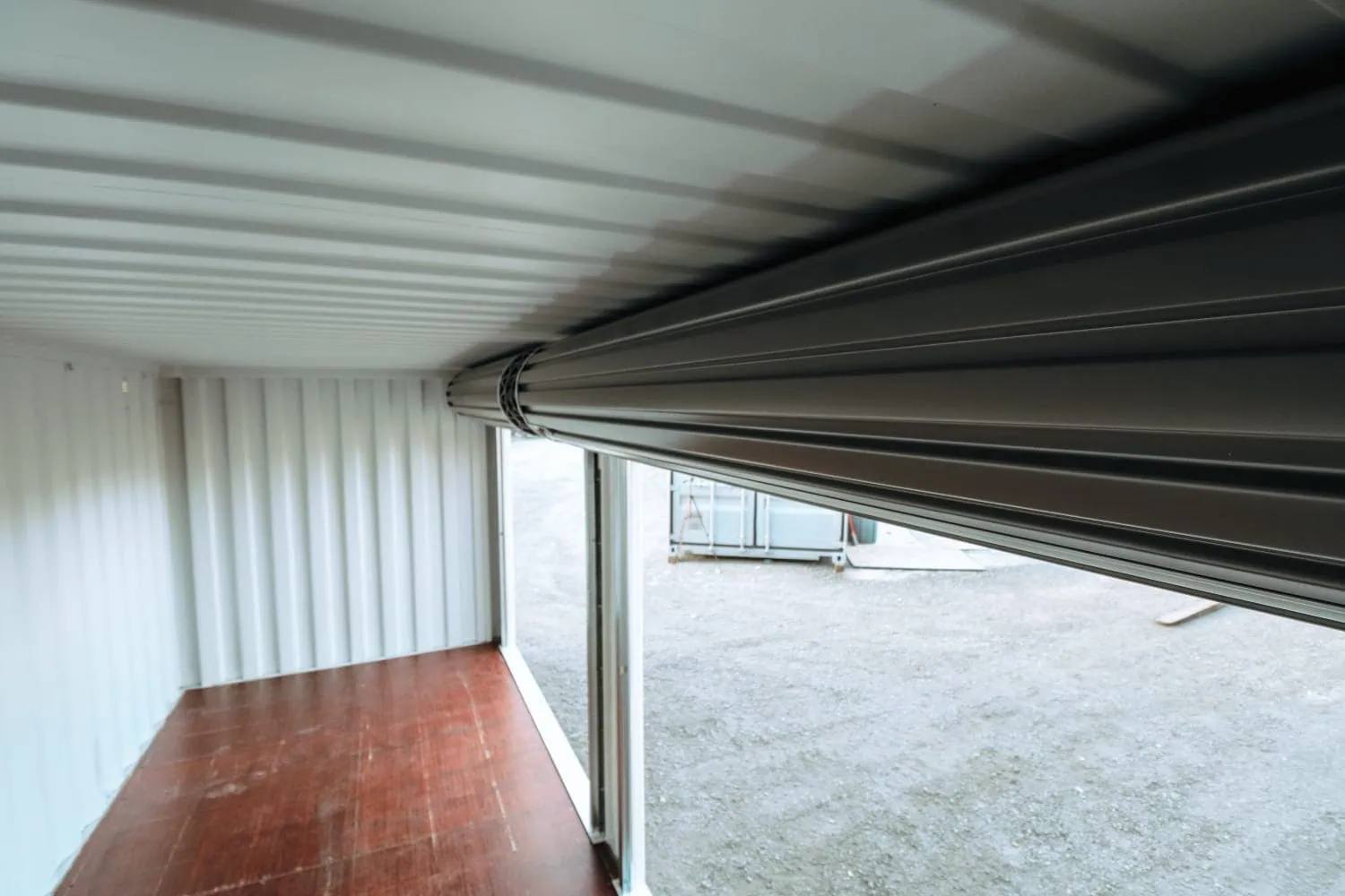 20′ Shipping Container + (2)  8′ Rollup Doors - Charlie Container Crew Pty Ltd