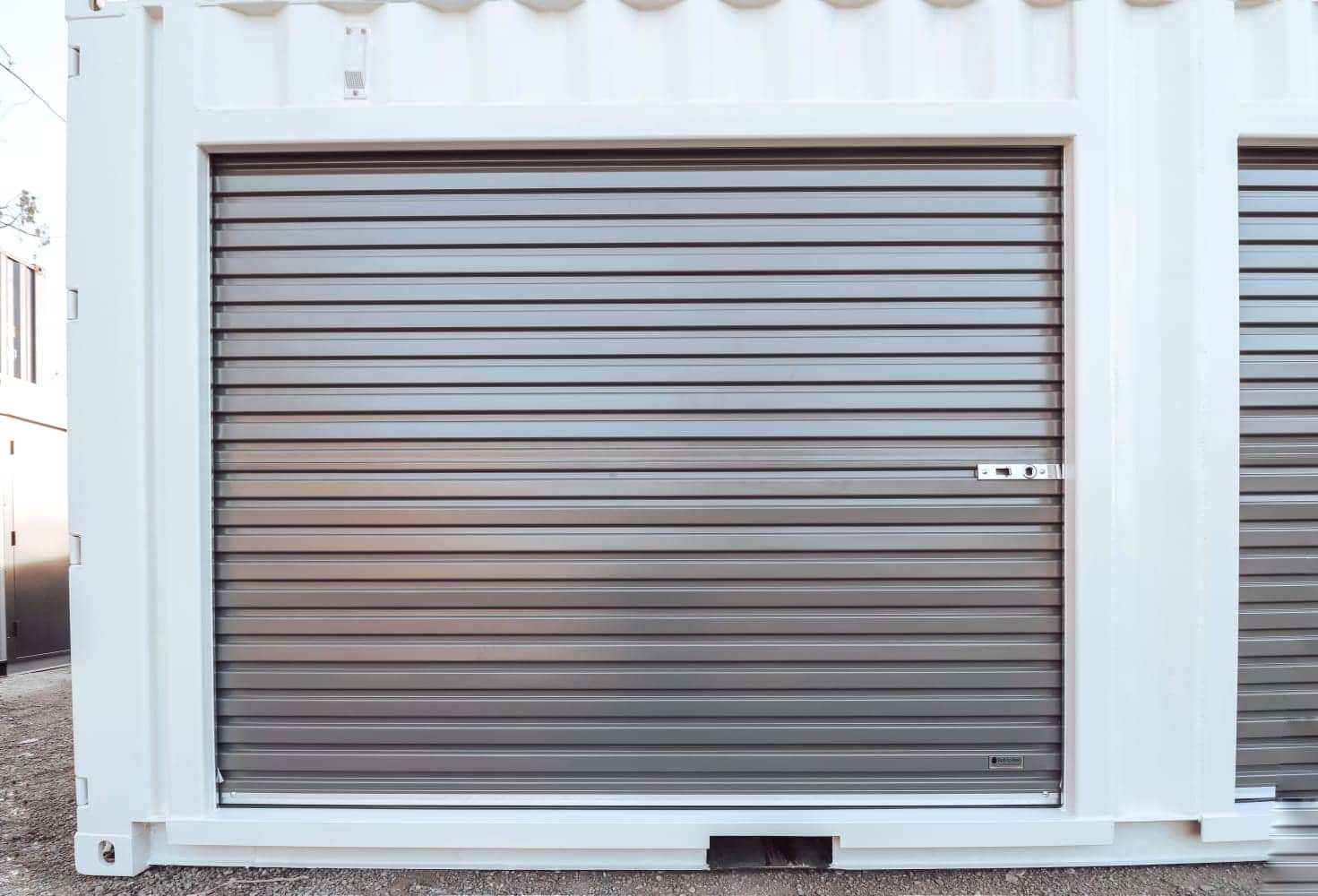20′ Shipping Container + (2)  8′ Rollup Doors - Charlie Container Crew Pty Ltd