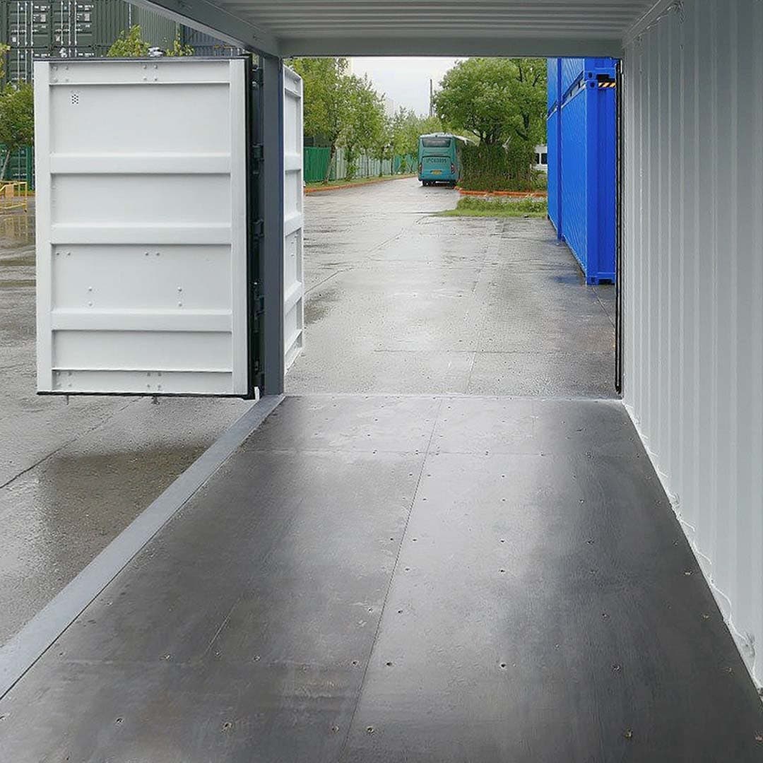 20’ New (1-trip) “Openside” Shipping Container - Charlie Container Crew Pty Ltd