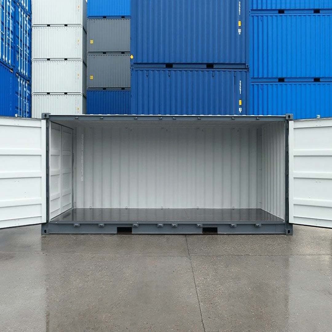 20’ New (1-trip) “Openside” Shipping Container - Charlie Container Crew Pty Ltd