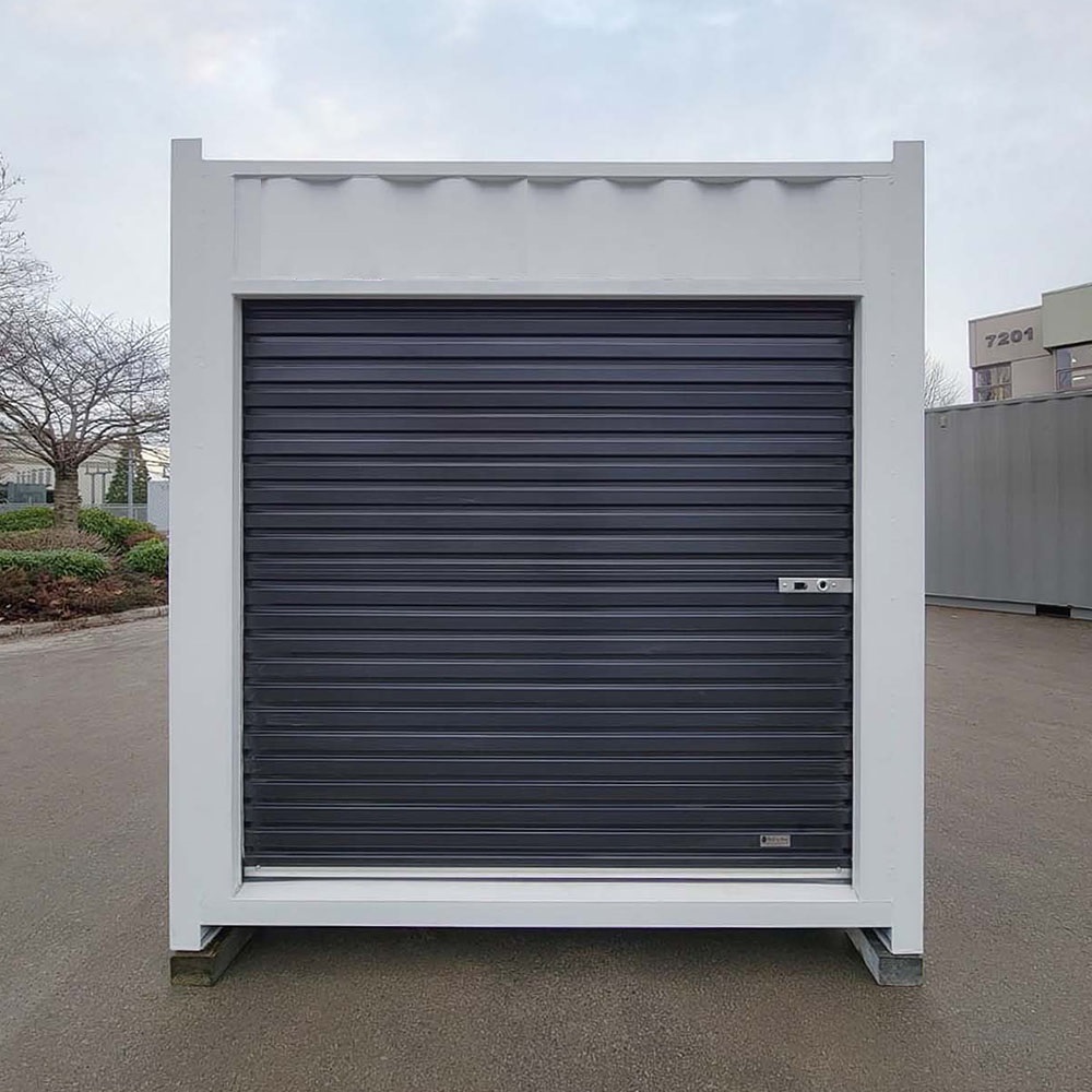 10’ “Cut Down” Used Container + Rollup - Charlie Container Crew Pty Ltd