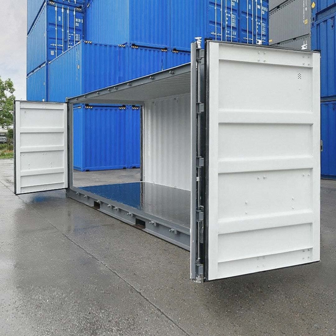 20’ New (1-trip) “Openside” Shipping Container - Charlie Container Crew Pty Ltd