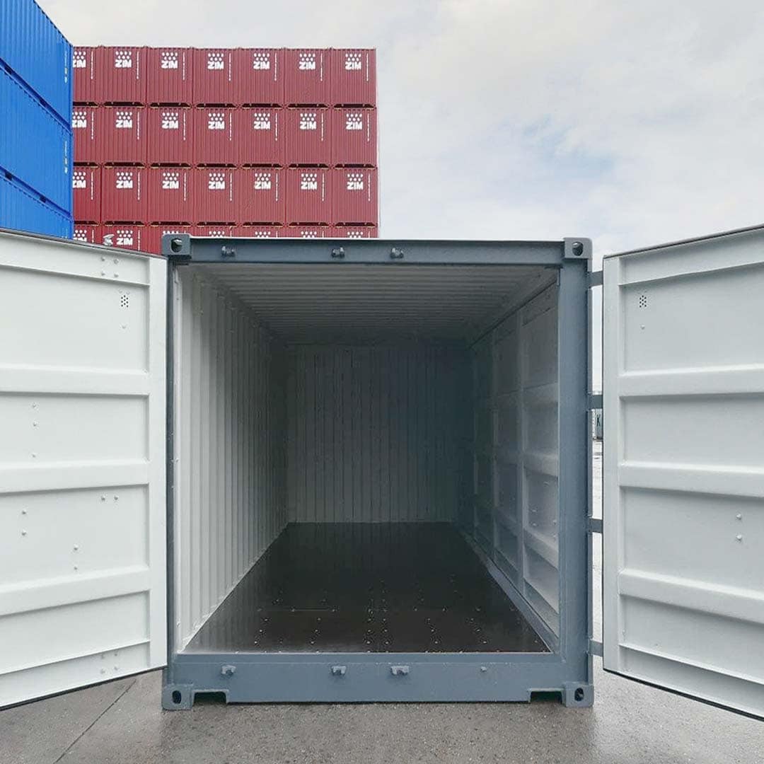 20’ New (1-trip) “Openside” Shipping Container - Charlie Container Crew Pty Ltd