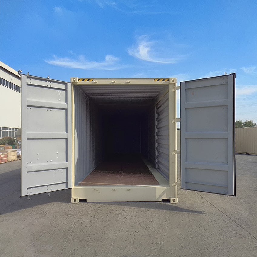 40’HC New (1-trip) “Openside” Shipping Container - Charlie Container Crew Pty Ltd