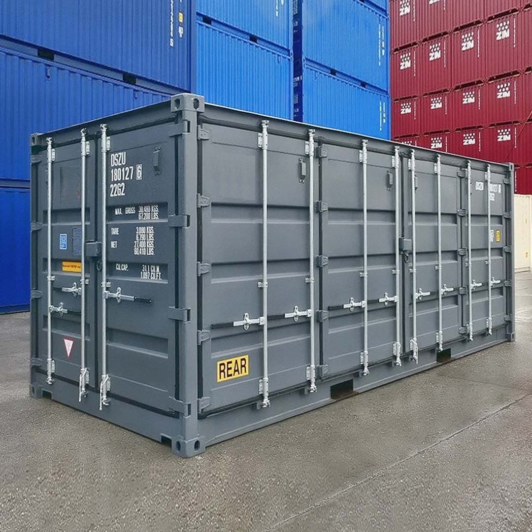 20’ New (1-trip) “Openside” Shipping Container - Charlie Container Crew Pty Ltd