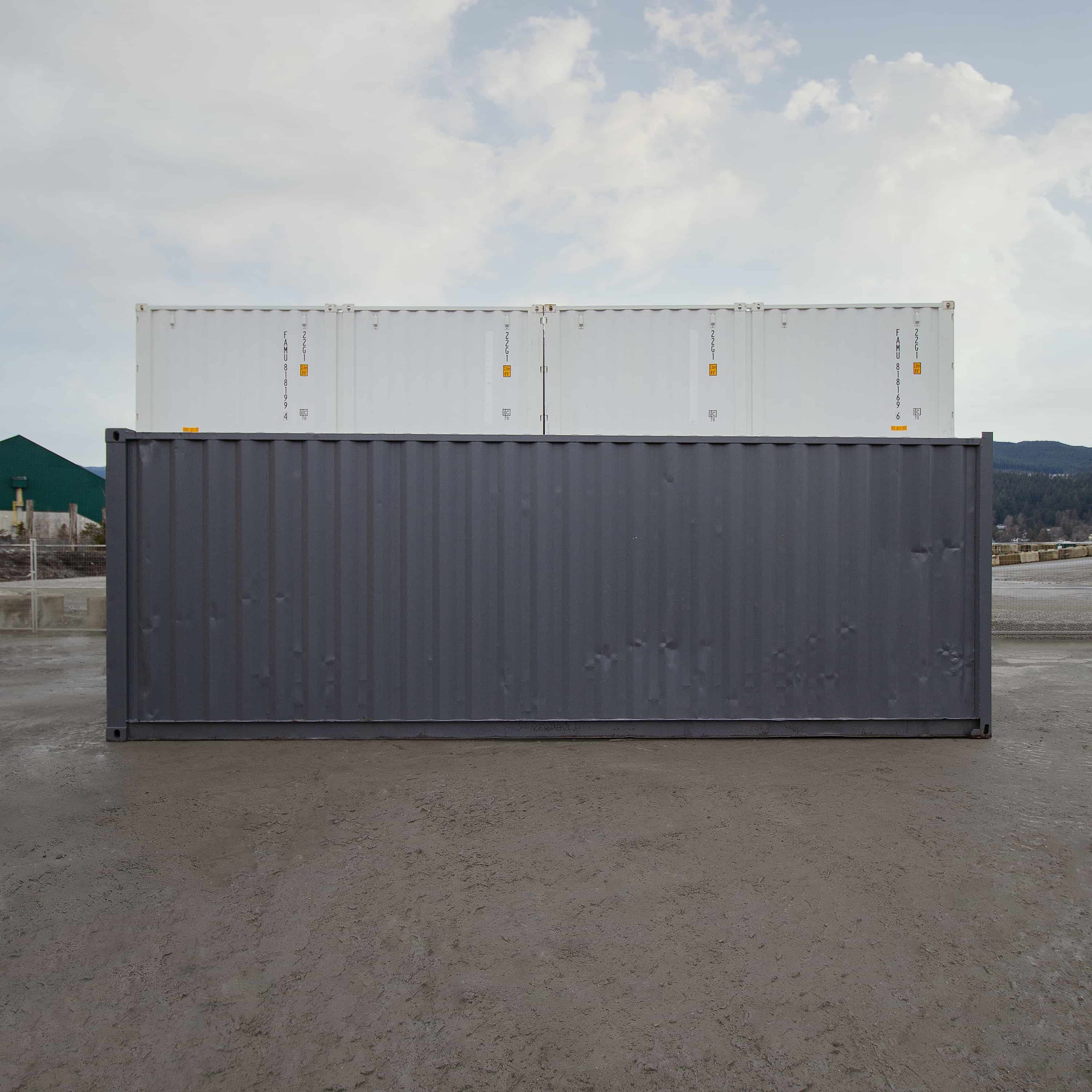 25′ “Cut Down” Used Shipping Container - Charlie Container Crew Pty Ltd