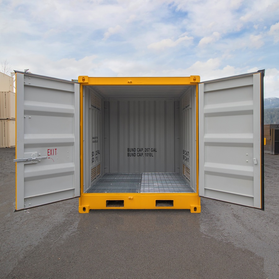 8’ Containment Cube - Charlie Container Crew Pty Ltd