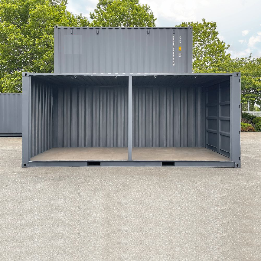 20’ Used “Open Face” Shipping Container - Charlie Container Crew Pty Ltd