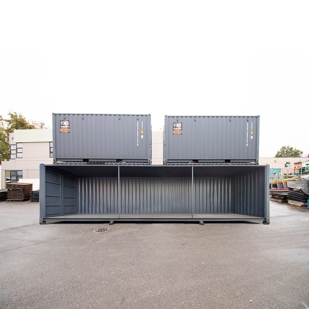 40’HC Used “Open Face” Shipping Container - Charlie Container Crew Pty Ltd
