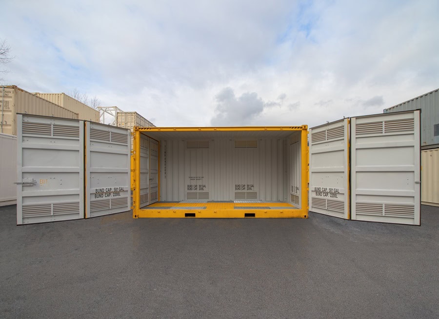 20’HC Openside Containment Cube - Charlie Container Crew Pty Ltd