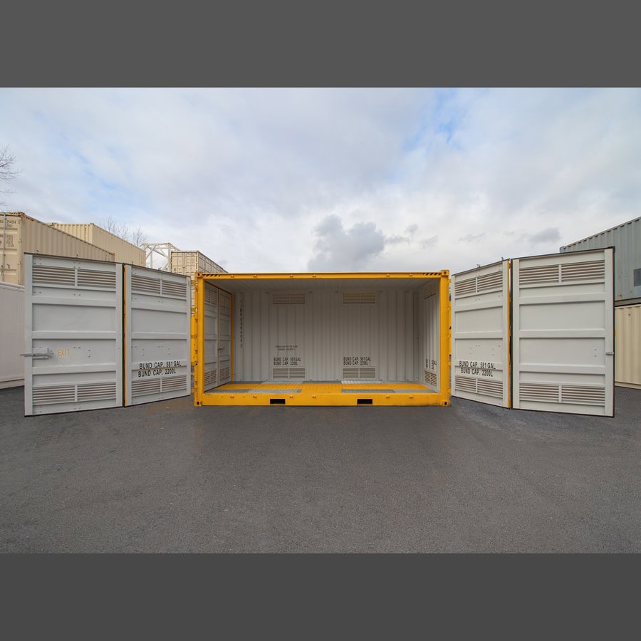 20’HC Openside Containment Cube - Charlie Container Crew Pty Ltd