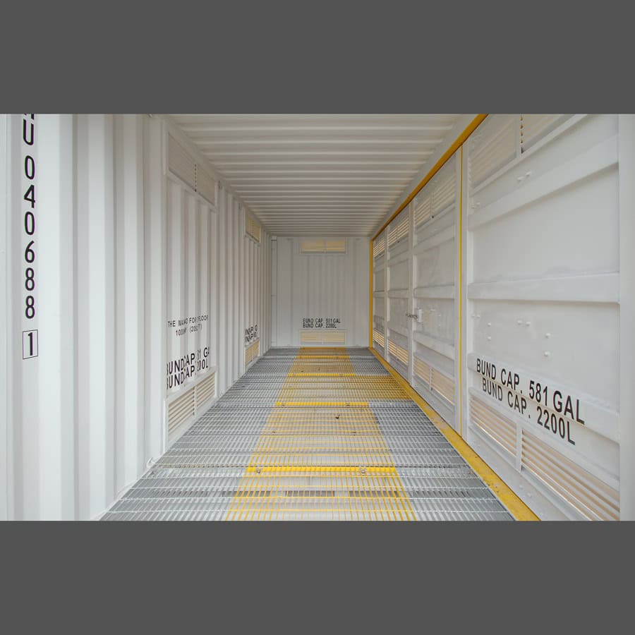 20’HC Openside Containment Cube - Charlie Container Crew Pty Ltd