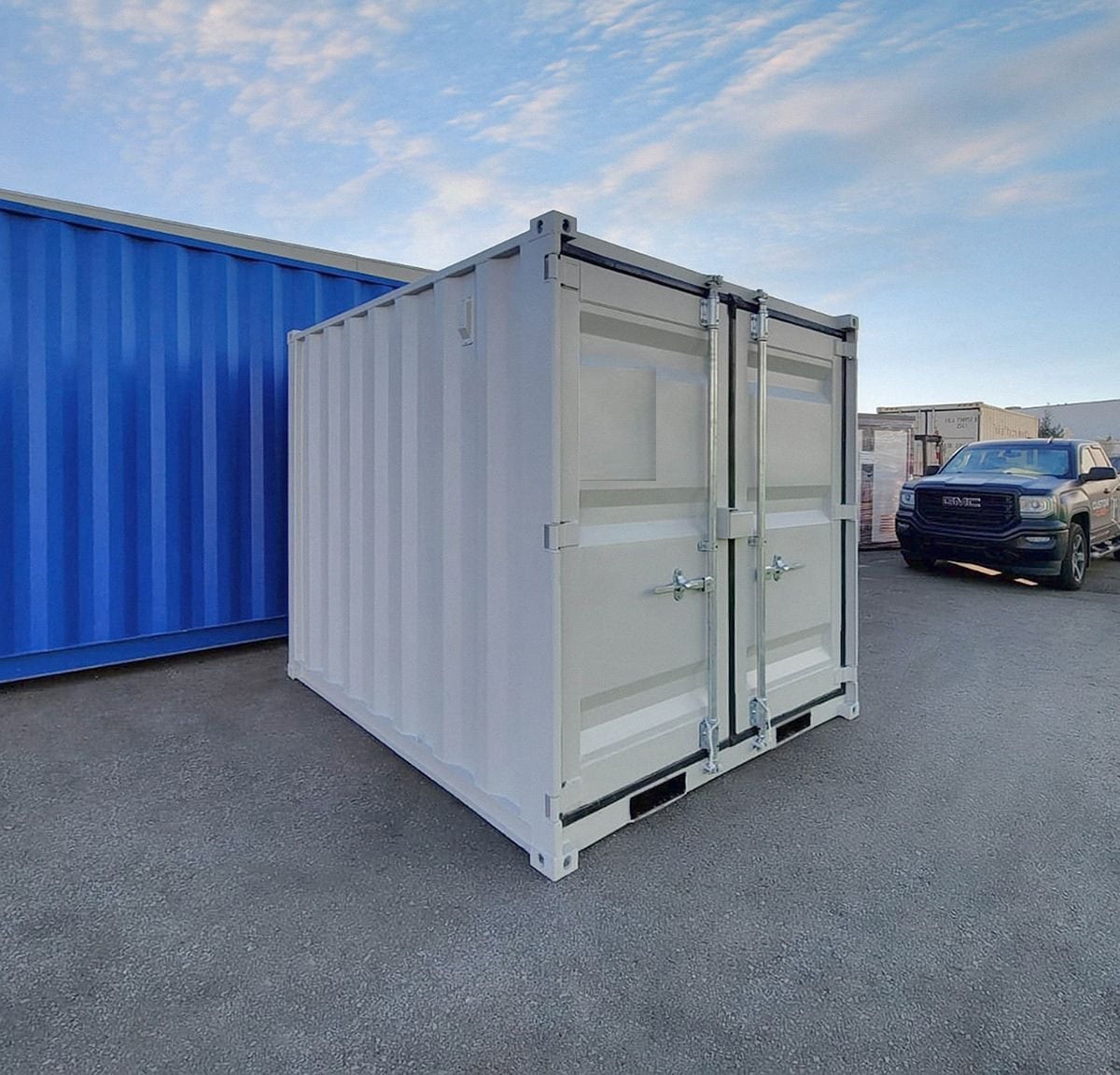 8’ “MINI CUBE” New Shipping Container - Charlie Container Crew Pty Ltd