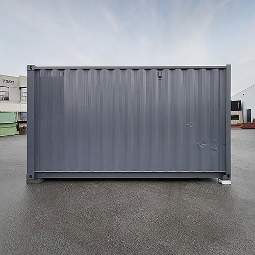 15′ “Cut Down” Used Container + Rollup - Charlie Container Crew Pty Ltd