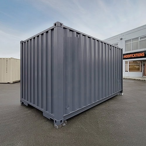 15′ “Cut Down” Used Container + Rollup - Charlie Container Crew Pty Ltd