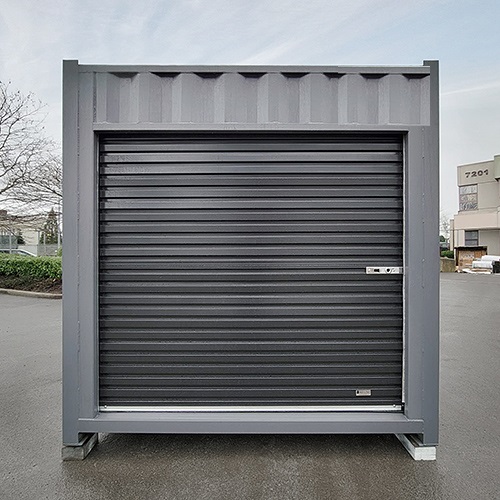 15′ “Cut Down” Used Container + Rollup - Charlie Container Crew Pty Ltd