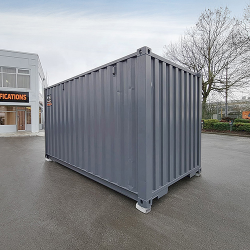 15′ “Cut Down” Used Container + Rollup - Charlie Container Crew Pty Ltd