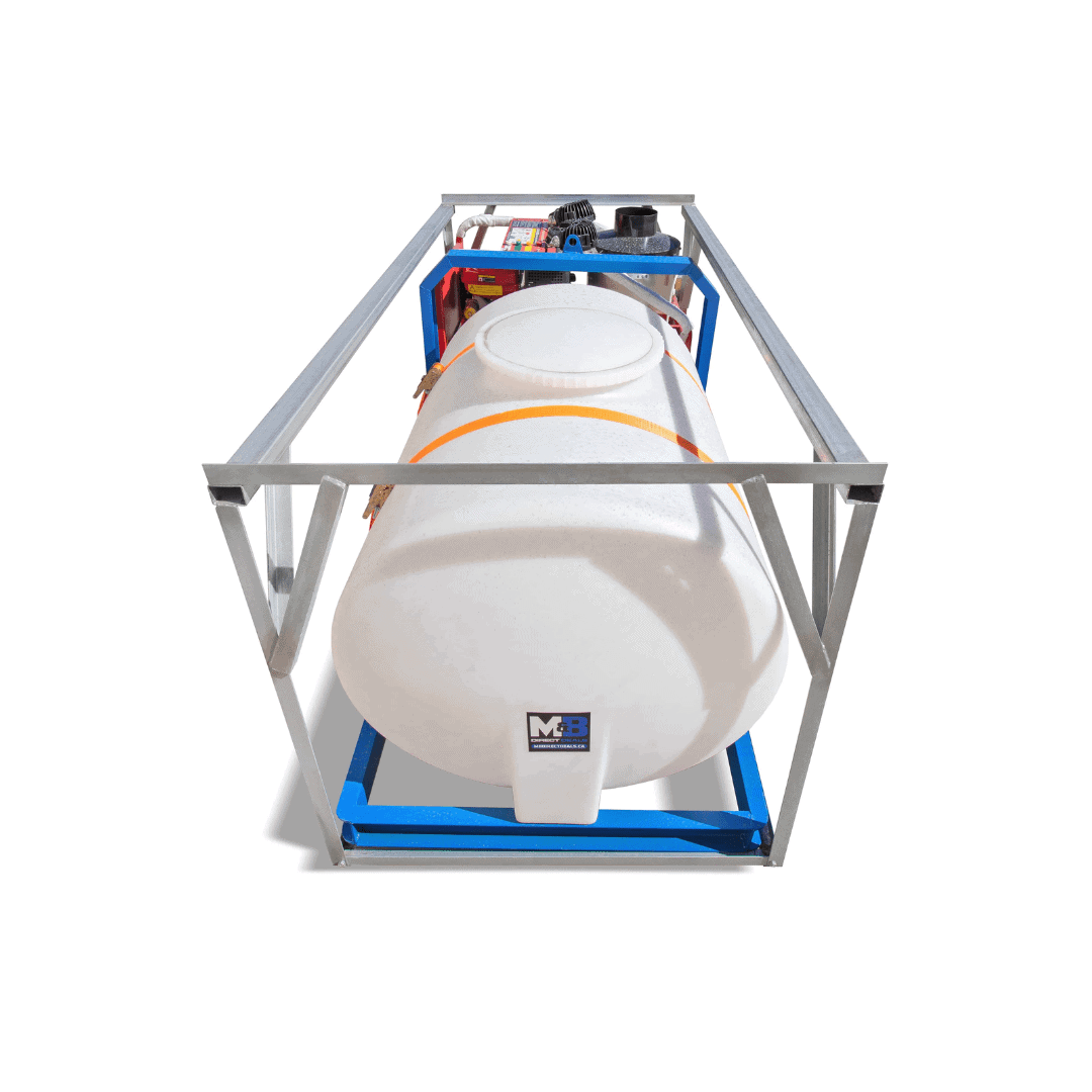M&B | 4000 PSI Self Contained Hot Water Pressure Washer - Charlie Container Crew Pty Ltd