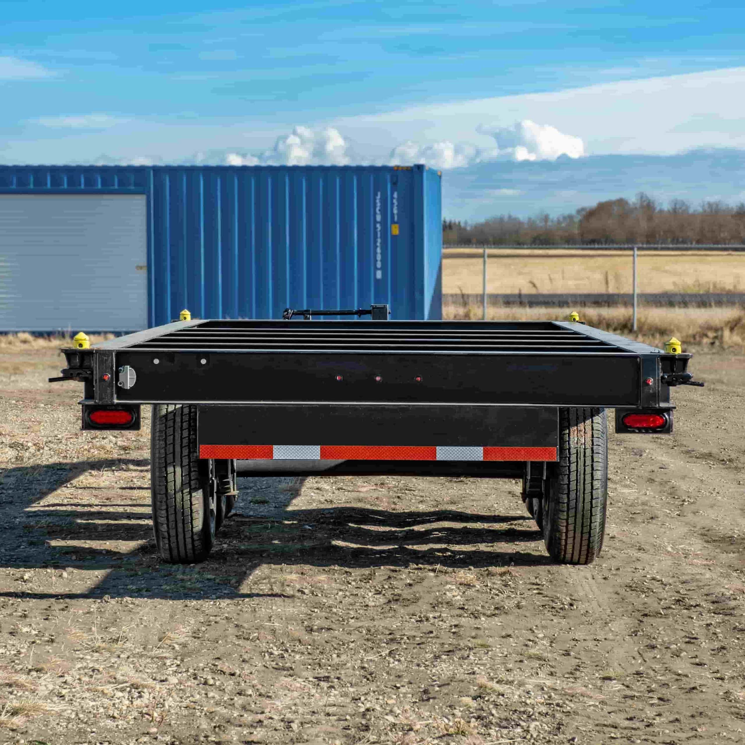 20’ Bumper Pull Container Chassis - Charlie Container Crew Pty Ltd