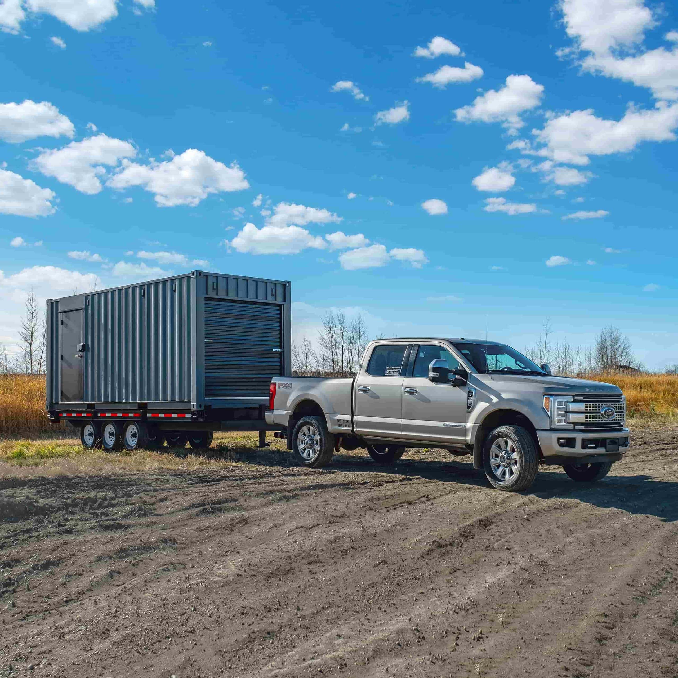 20’ Bumper Pull Container Chassis - Charlie Container Crew Pty Ltd