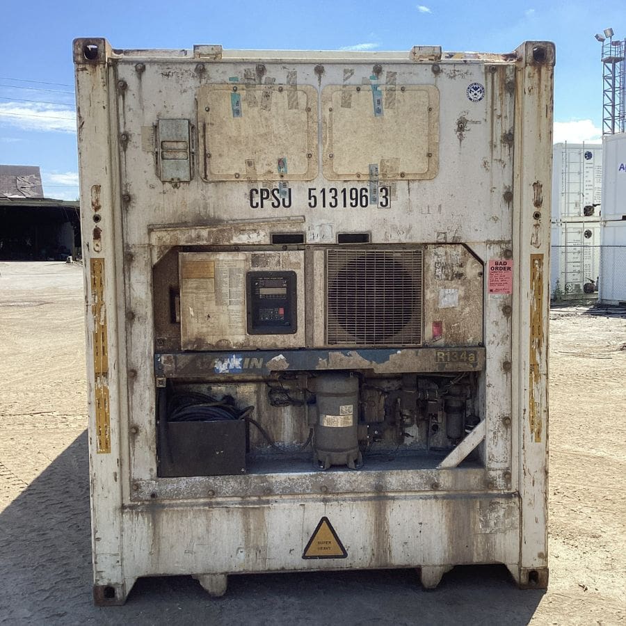 40’HC Non-Working Reefer (DMG) - Charlie Container Crew Pty Ltd