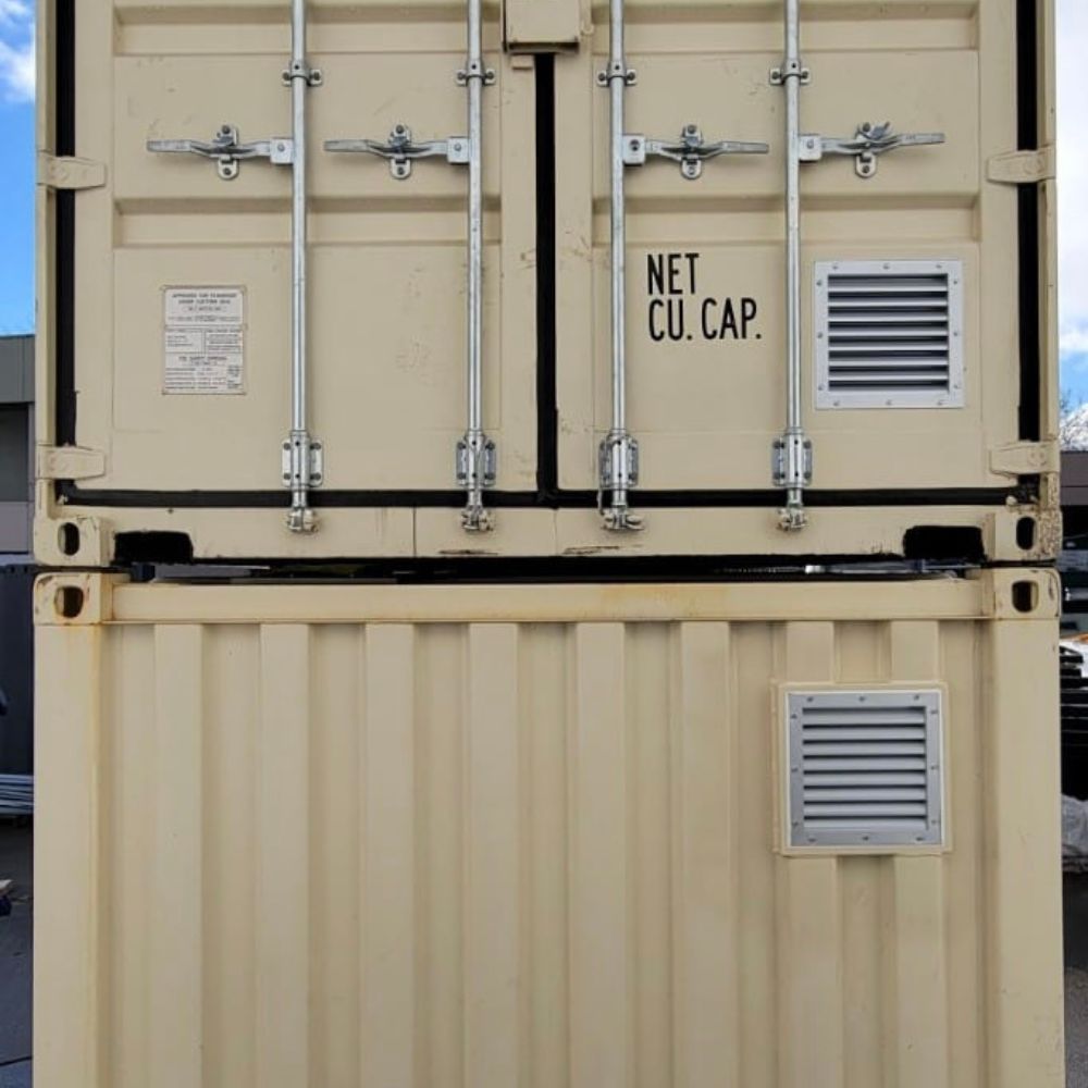 Ventilation Package (Installed) - Charlie Container Crew Pty Ltd