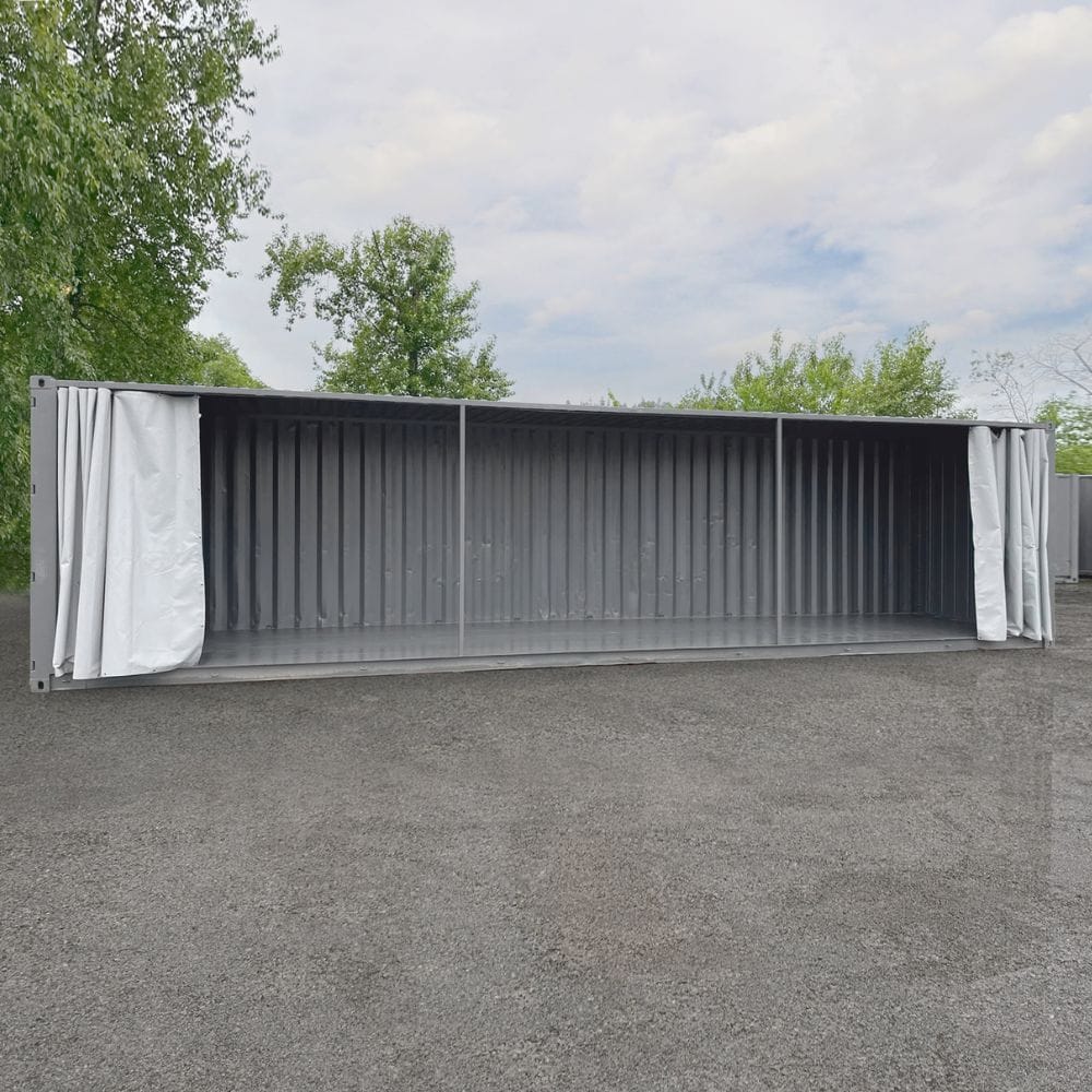 40’HC Open-Face w/Tarp System - Charlie Container Crew Pty Ltd