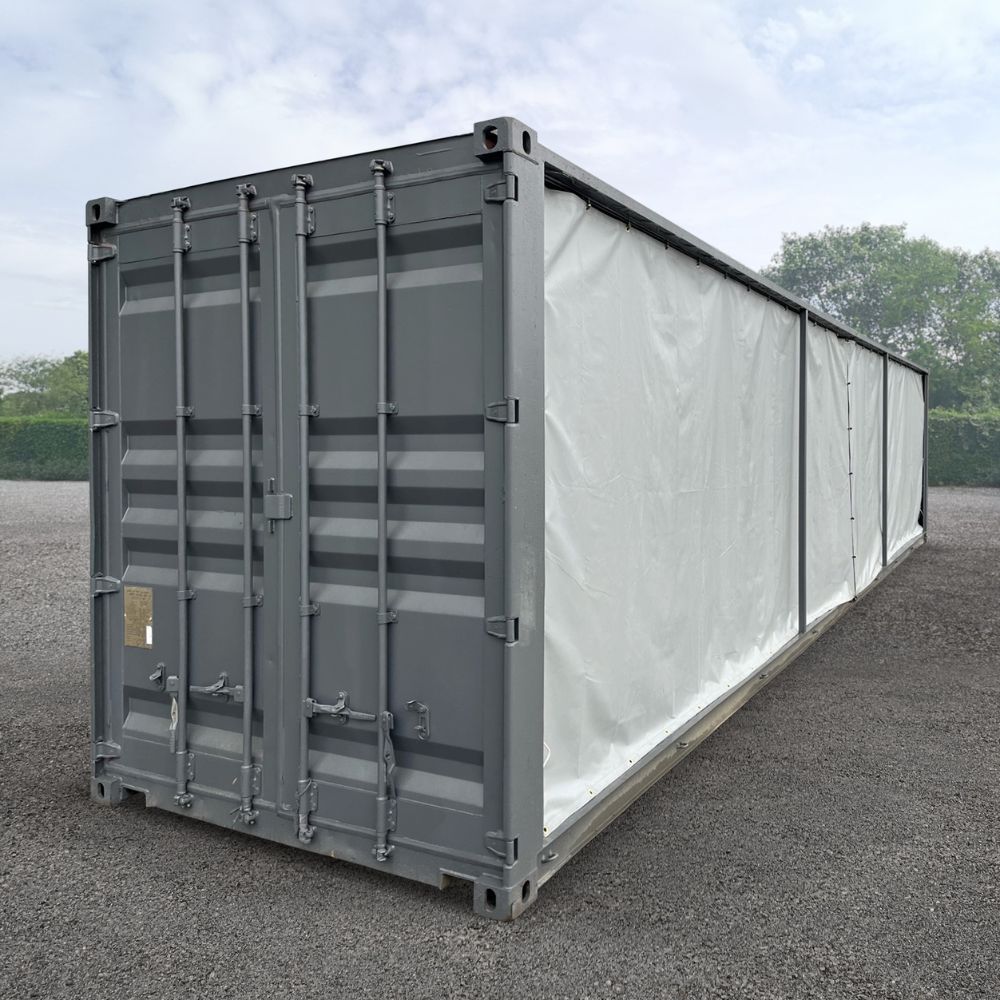 40’HC Open-Face w/Tarp System - Charlie Container Crew Pty Ltd