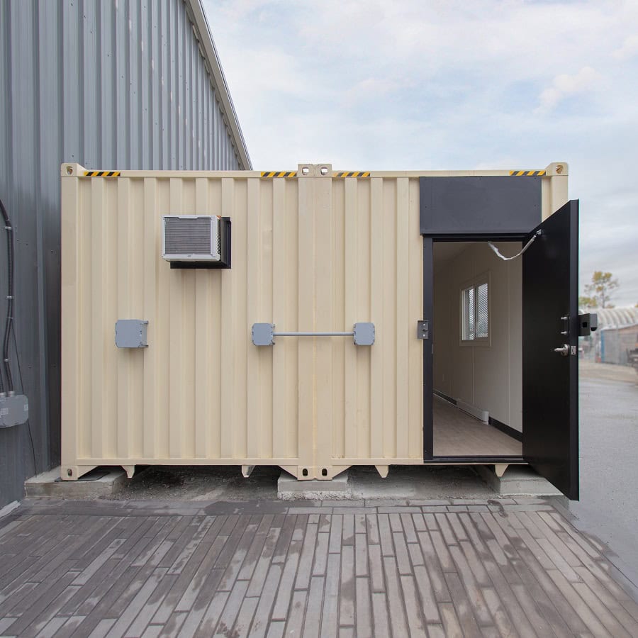 40’ x 16’ Extra Wide Site Office - Charlie Container Crew Pty Ltd