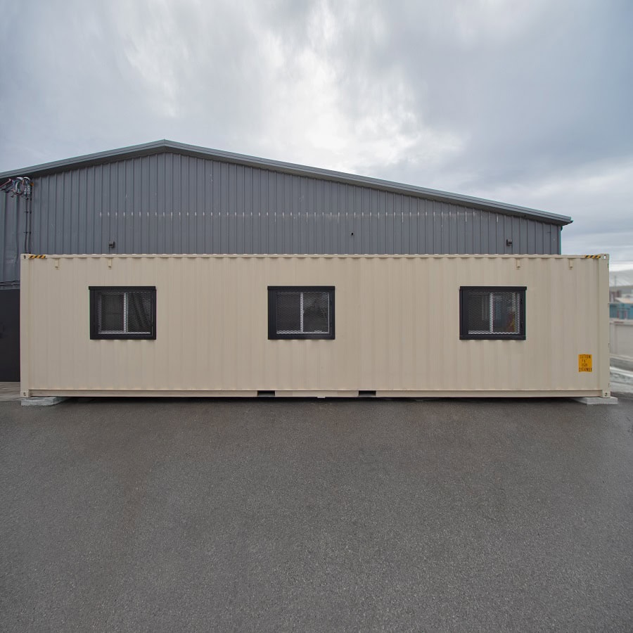 40’ x 16’ Extra Wide Site Office - Charlie Container Crew Pty Ltd
