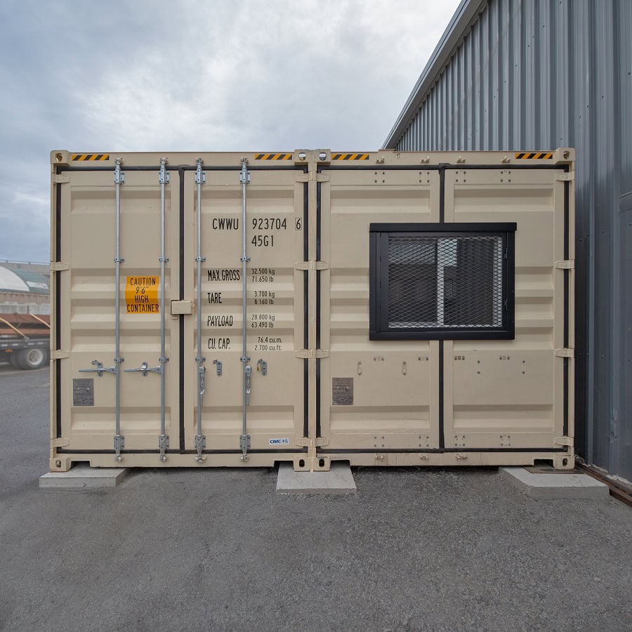 40’ x 16’ Extra Wide Site Office - Charlie Container Crew Pty Ltd