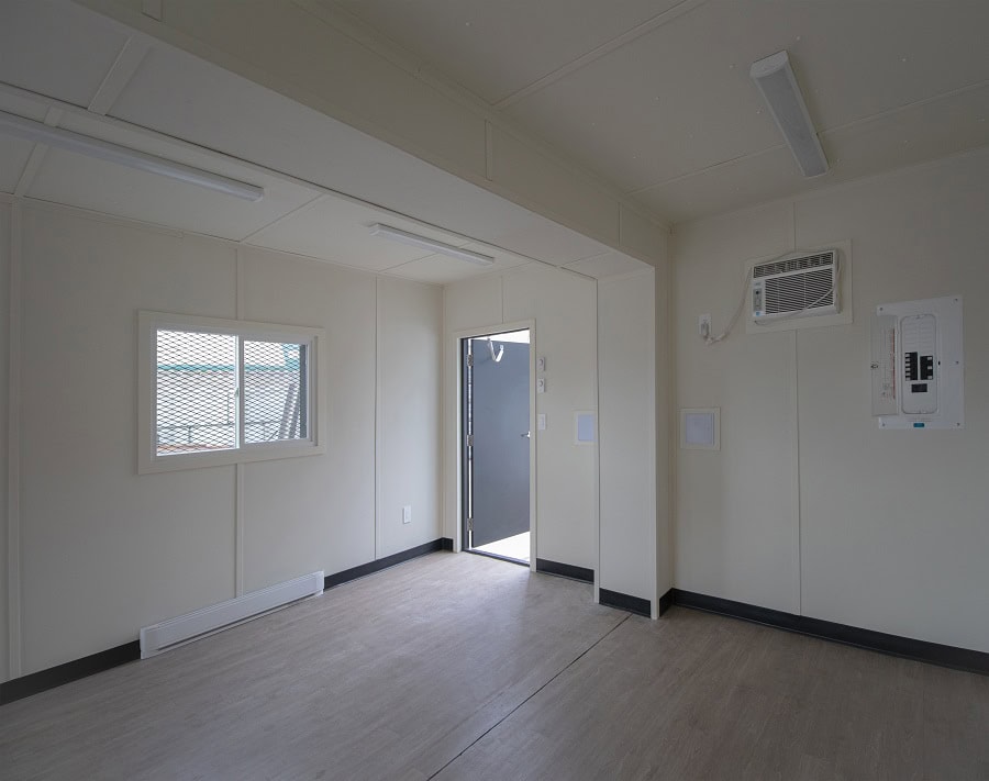40’ x 16’ Extra Wide Site Office - Charlie Container Crew Pty Ltd