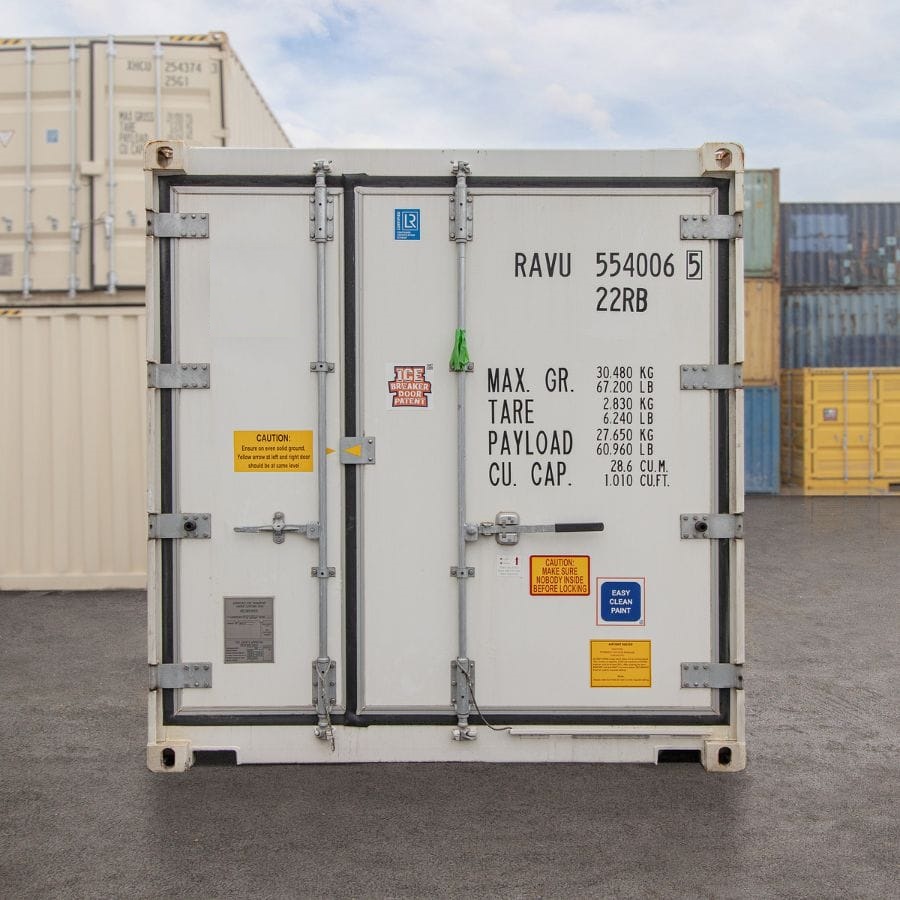 20’ New (1-trip) Refrigerated Container (Working Reefer) - Charlie Container Crew Pty Ltd