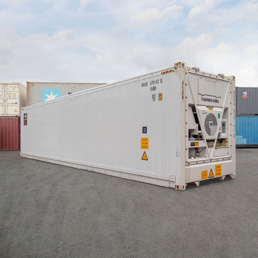 40’HC New (1-trip) Refrigerated Container (Working Reefer) - Charlie Container Crew Pty Ltd