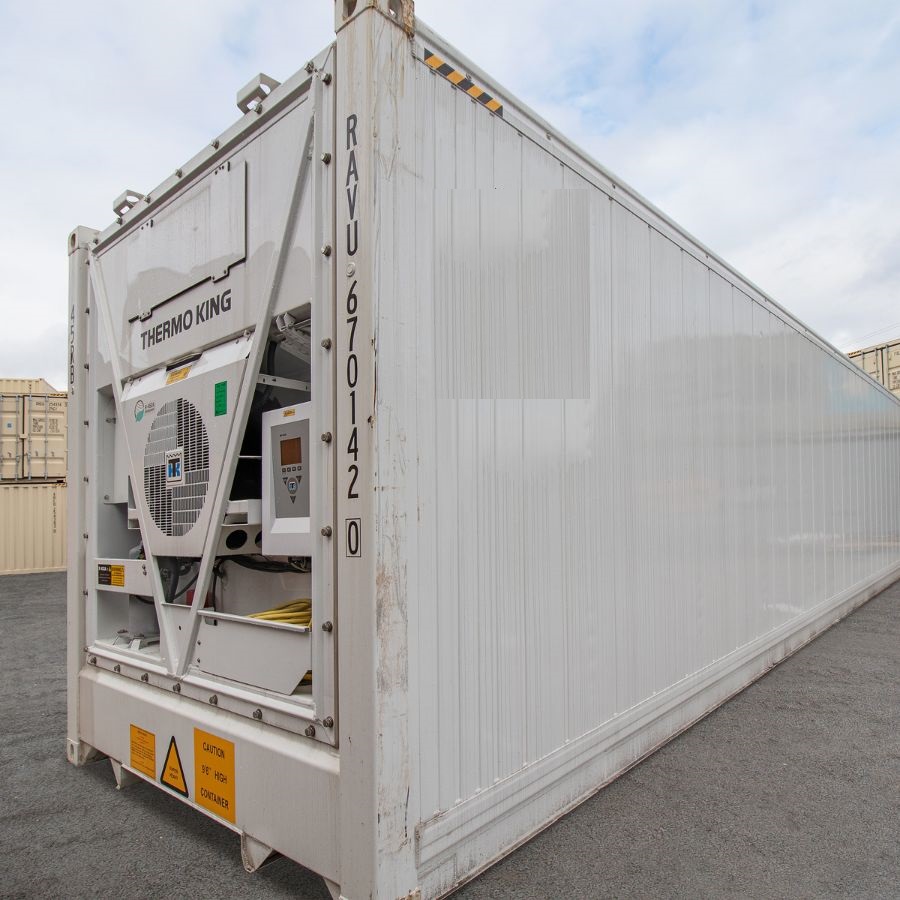 40’HC New (1-trip) Refrigerated Container (Working Reefer) - Charlie Container Crew Pty Ltd