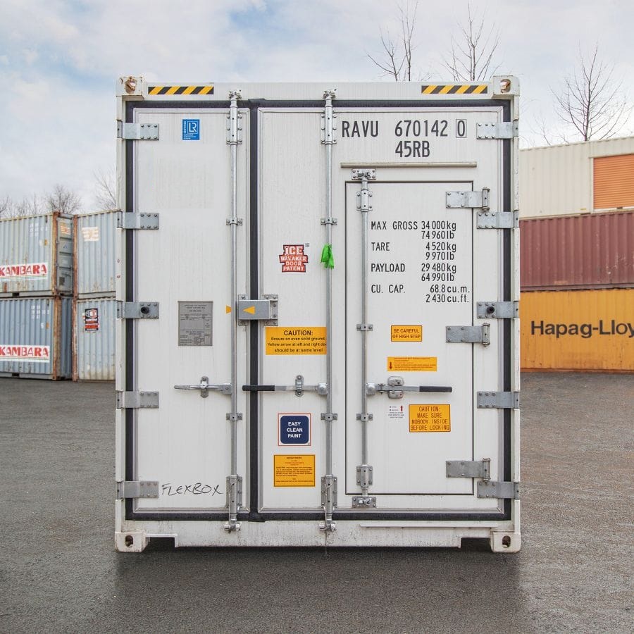 40’HC New (1-trip) Refrigerated Container (Working Reefer) - Charlie Container Crew Pty Ltd