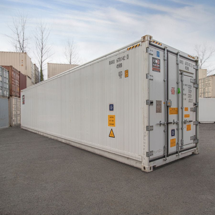 40’HC New (1-trip) Refrigerated Container (Working Reefer) - Charlie Container Crew Pty Ltd
